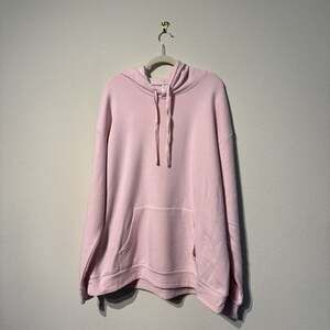 Alternative Apparel Men’s Eco-Fleece Pullover Hoodie in Pink 3XL NWOT